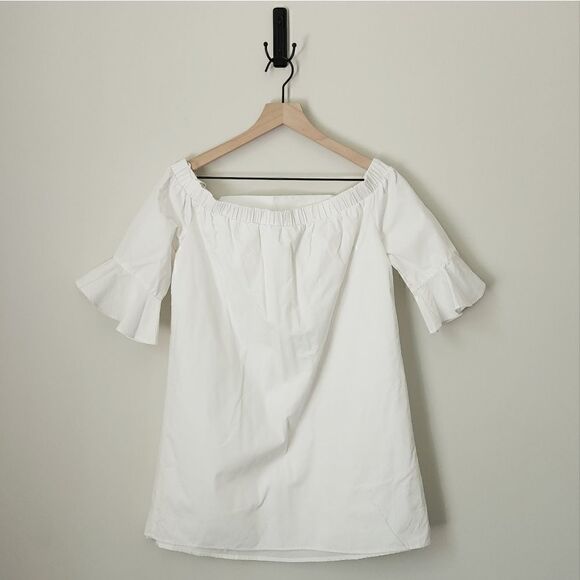 Sugarlips White Eden Off the Shoulder Dress Size Extra Small - Picture 5 of 9